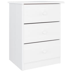 VidaXL 353918 Table de nuit et table de chevet Blanc