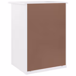 VidaXL 353918 Table de nuit et table de chevet Blanc - Vue supplémentaire 5