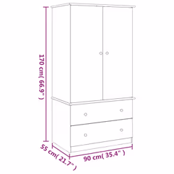 VidaXL 353930 placard et armoire de chambre à coucher - Vue supplémentaire 8