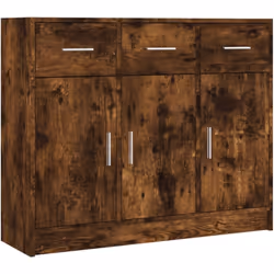 Ce buffet classique, au look intemporel, est conçu pour être un excellent supplément à votre maison. Matériau durable : le bo ...
