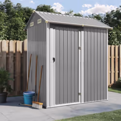 Élargissez vos possibilités de rangement à l'extérieur et protégez vos outils avec cet abri de jardin multifonctionnel. Matér ...