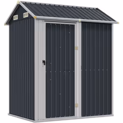 Élargissez vos possibilités de rangement à l'extérieur et protégez vos outils avec cet abri de jardin multifonctionnel. Matér ...
