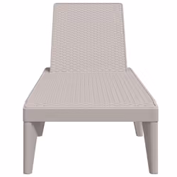 VidaXL 364216 chaise d'extérieur Linge Polypropylène (PP) Cappucino - Vue supplémentaire 4