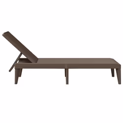 VidaXL 364217 chaise d'extérieur Linge Polypropylène (PP) Marron - Vue supplémentaire 5