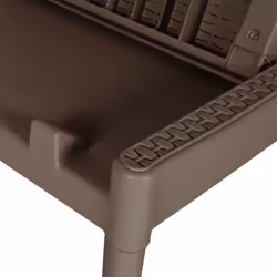 VidaXL 364217 chaise d'extérieur Linge Polypropylène (PP) Marron - Vue supplémentaire 8