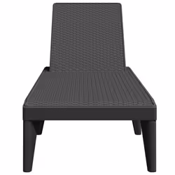 VidaXL 364219 chaise d'extérieur Linge Polypropylène (PP) Anthracite - Vue supplémentaire 4