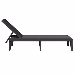 VidaXL 364219 chaise d'extérieur Linge Polypropylène (PP) Anthracite - Vue supplémentaire 5