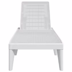 VidaXL 364220 chaise d'extérieur Linge Polypropylène (PP) Blanc - Vue supplémentaire 4