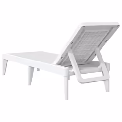 VidaXL 364220 chaise d'extérieur Linge Polypropylène (PP) Blanc - Vue supplémentaire 6