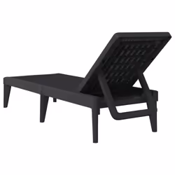 VidaXL 364221 chaise d'extérieur Linge Polypropylène (PP) Anthracite - Vue supplémentaire 6