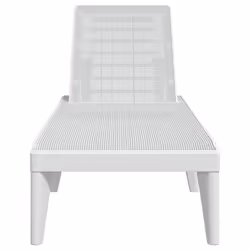 VidaXL 364222 chaise d'extérieur Linge Siège rembourré Polypropylène (PP) Blanc - Vue supplémentaire 4