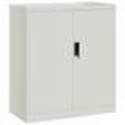 vidaXL Classeur gris clair 79x40x90 cm acier