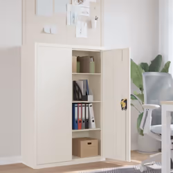 Ce classeur, au design simple mais élégant, sera un excellent choix pour garder vos dossiers et autres fournitures de bureau  ...