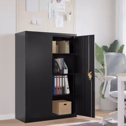 Ce classeur, au design simple mais élégant, sera un excellent choix pour garder vos dossiers et autres fournitures de bureau ...