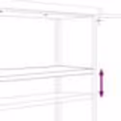 vidaXL Classeur gris clair 90x40x180 cm acier