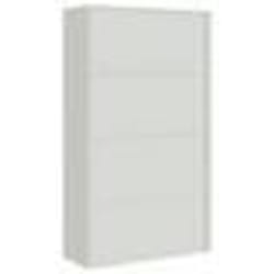 vidaXL Classeur gris clair 105x40x180 cm acier
