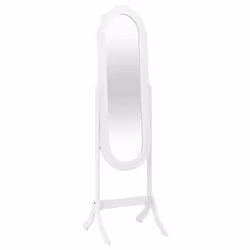 Ce miroir sur pied sera assurément un élément de fantaisie pour votre décoration intérieure. Matériau durable : le cadre du m ...