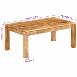 VidaXL 353767 Table à café, latérale et de salon - Vue supplémentaire 8