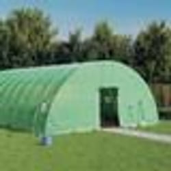 vidaXL Serre avec cadre en acier vert 72 m² 12x6x2,85 m