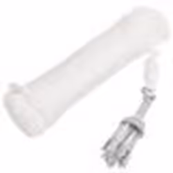 vidaXL Ancre pliable et corde argenté 0,7 kg fonte galvanisée à chaud