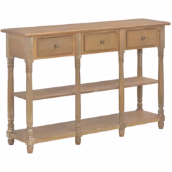La conception polyvalente de cette console classique ajoute de l'élégance et du rangement à votre entrée, salon ou couloir. M ...