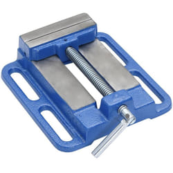 Tau pour perceuse à colonne bleu 100 mm fonte Vidaxl