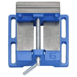 vidaXL Étau pour perceuse à colonne bleu 150 mm fonte