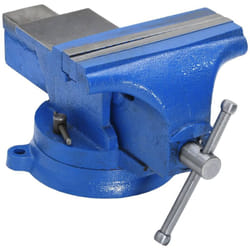 Tau d'établi bleu 200 mm fonte Vidaxl
