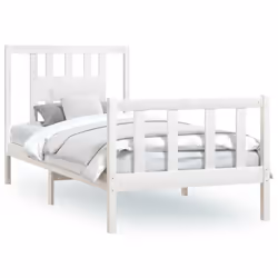 VidaXL 3188152, Blanc, 955 mm, 2,06 m, 695 mm, 900 x 2000 mm, 960 x 40 x 1000 mm