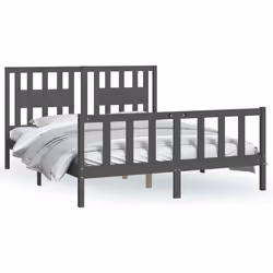 VidaXL 3188173, Gris, 1555 mm, 2,06 m, 695 mm, 1500 x 2000 mm, 1560 x 40 x 1000 mm