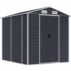 Élargissez vos possibilités de rangement à l'extérieur et protégez vos outils avec cet abri de jardin multifonctionnel. Matér ...