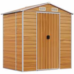 Élargissez vos possibilités de rangement à l'extérieur et protégez vos outils avec cet abri de jardin multifonctionnel. Matér ...