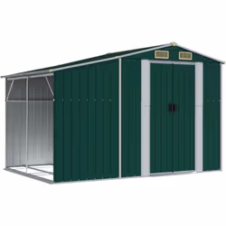 Élargissez vos possibilités de rangement à l'extérieur et protégez vos outils avec cet abri de jardin multifonctionnel. Matér ...