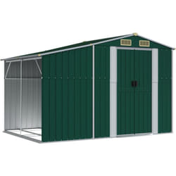 Vidaxl - Abri de jardin vert 277x192,5x179 cm acier galvanisé