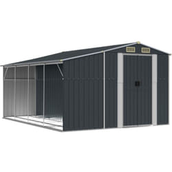 Vidaxl - Abri de jardin anthracite 277x365,5x179 cm acier galvanisé
