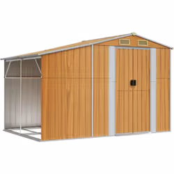 Élargissez vos possibilités de rangement à l'extérieur et protégez vos outils avec cet abri de jardin multifonctionnel. Matér ...