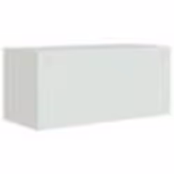 vidaXL Classeur gris clair 90x40x110 cm acier