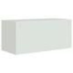 vidaXL Classeur gris clair 90x40x110 cm acier