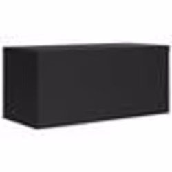 vidaXL Classeur noir 90x40x130 cm acier