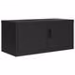 vidaXL Classeur noir 90x40x240 cm acier