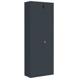 Classeur anthracite 90x40x240 cm acier Vidaxl