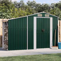 Élargissez vos possibilités de rangement à l'extérieur et protégez vos outils avec cet abri de jardin multifonctionnel. Matér ...