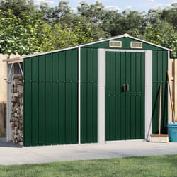 Vidaxl - Abri de jardin vert 277x93x179 cm acier galvanisé