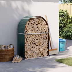 Ce porte-bûches est la solution idéale pour ranger proprement votre bois de chauffage. Il est indispensable à toute personne  ...