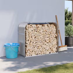 Ce porte-bûches est la solution idéale pour ranger proprement votre bois de chauffage. Il est indispensable à toute personne  ...