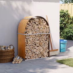 Ce porte-bûches est la solution idéale pour ranger proprement votre bois de chauffage. Il est indispensable à toute personne  ...