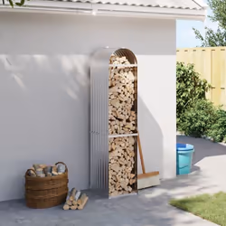 Ce porte-bûches est la solution idéale pour ranger proprement votre bois de chauffage. Il est indispensable à toute personne  ...