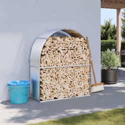 Ce porte-bûches est la solution idéale pour ranger proprement votre bois de chauffage. Il est indispensable à toute personne  ...