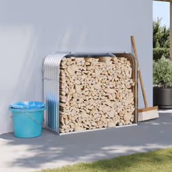 Ce porte-bûches est la solution idéale pour ranger proprement votre bois de chauffage. Il est indispensable à toute personne  ...