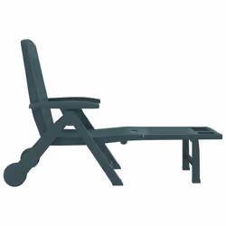 VidaXL 364697 chaise d'extérieur Linge Siège rembourré Polypropylène (PP) Vert - Vue supplémentaire 4